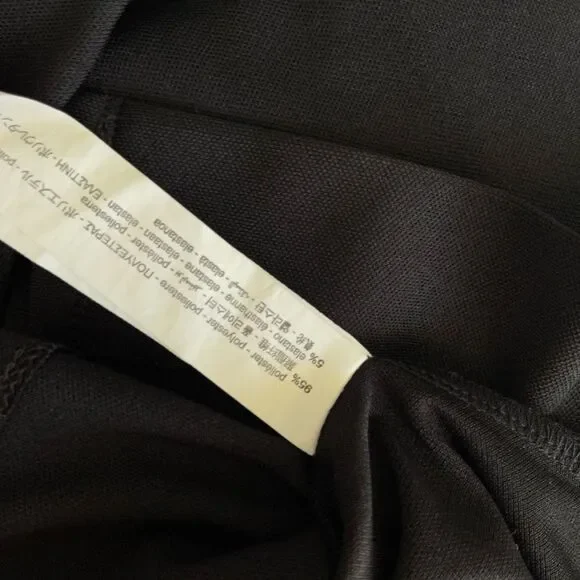 zara black front button up trafaluc dress long sleeves - Picture 9 of 10